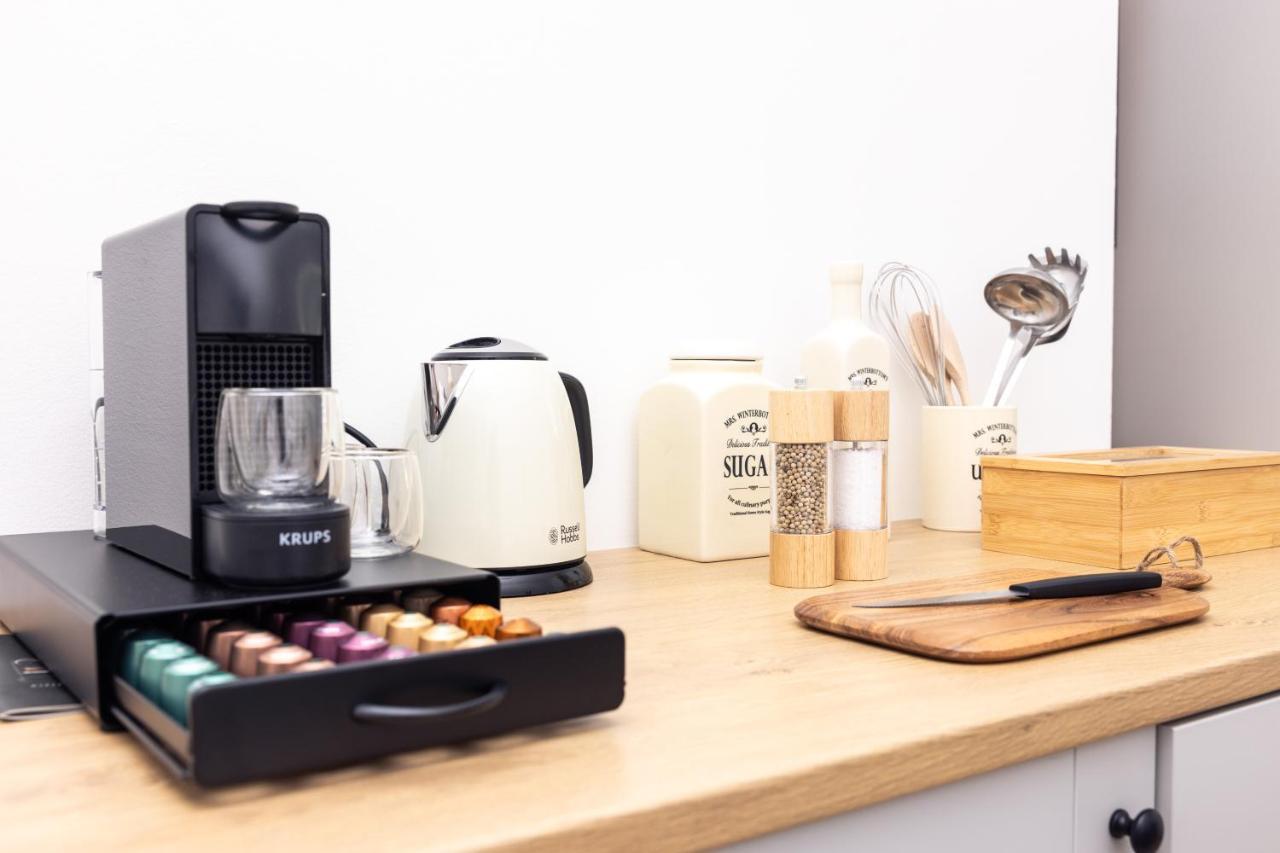 뒤스부르크 #2 Superior! Nespresso - Kueche - Prime - Parken 아파트 외부 사진